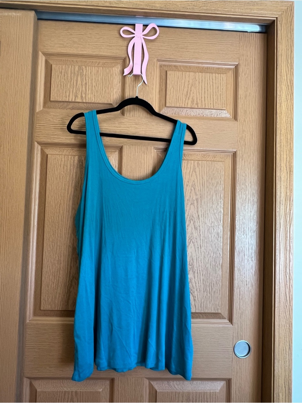torrid Teal Scoop Neck Tank